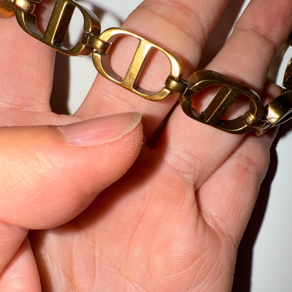 Dior 30 Montaigne Short CD Necklace - Picture 2 of 5